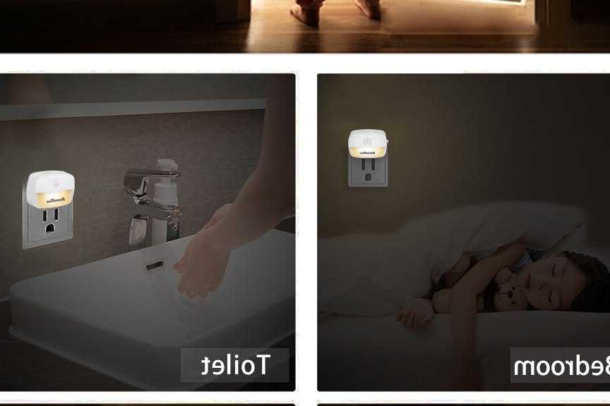 Tanio LED Night Light EU Plug In Smart Motion Sensor Light 220V Wa… sklep