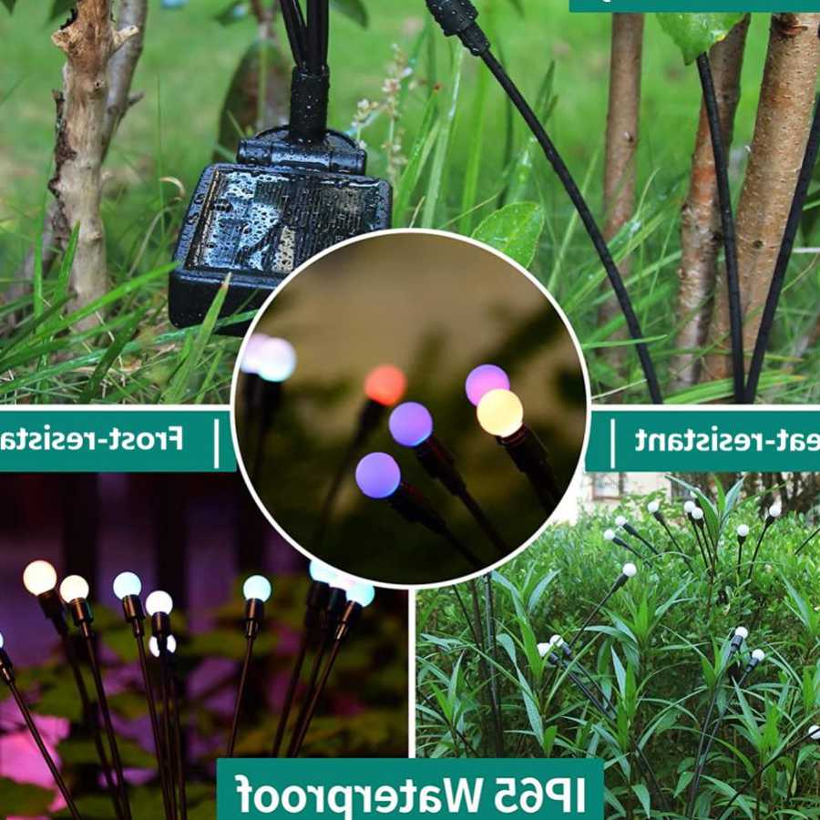 Opinie Lampa słoneczna symulacja zewnętrzna Firefly Decor trawnik l… sklep online