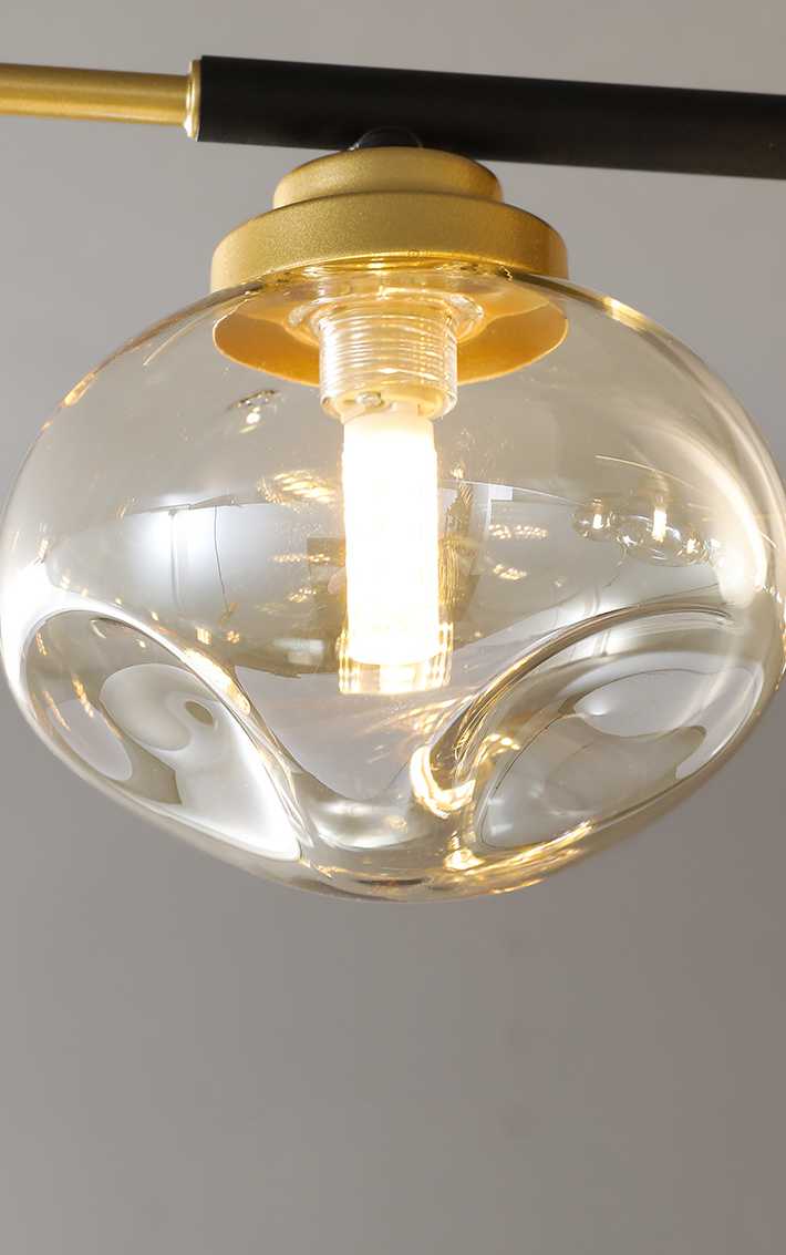 Tanie Żyrandol w stylu industrialnym LED do salonu restauracja dym… sklep internetowy