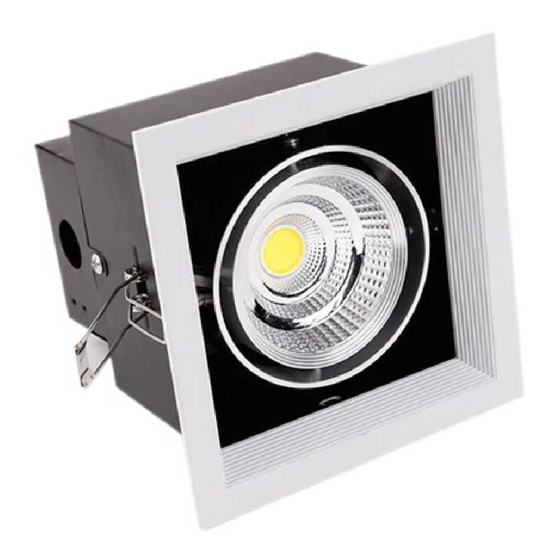 Tanio LukLoy COB Downlight LED - regulowane oświetlenie biurowe, h… sklep