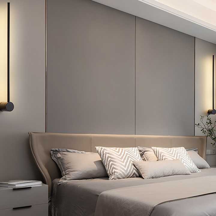 Tanio LED Kinkiet Nordic 350° z długą taśmą do salonu i korytarza… sklep