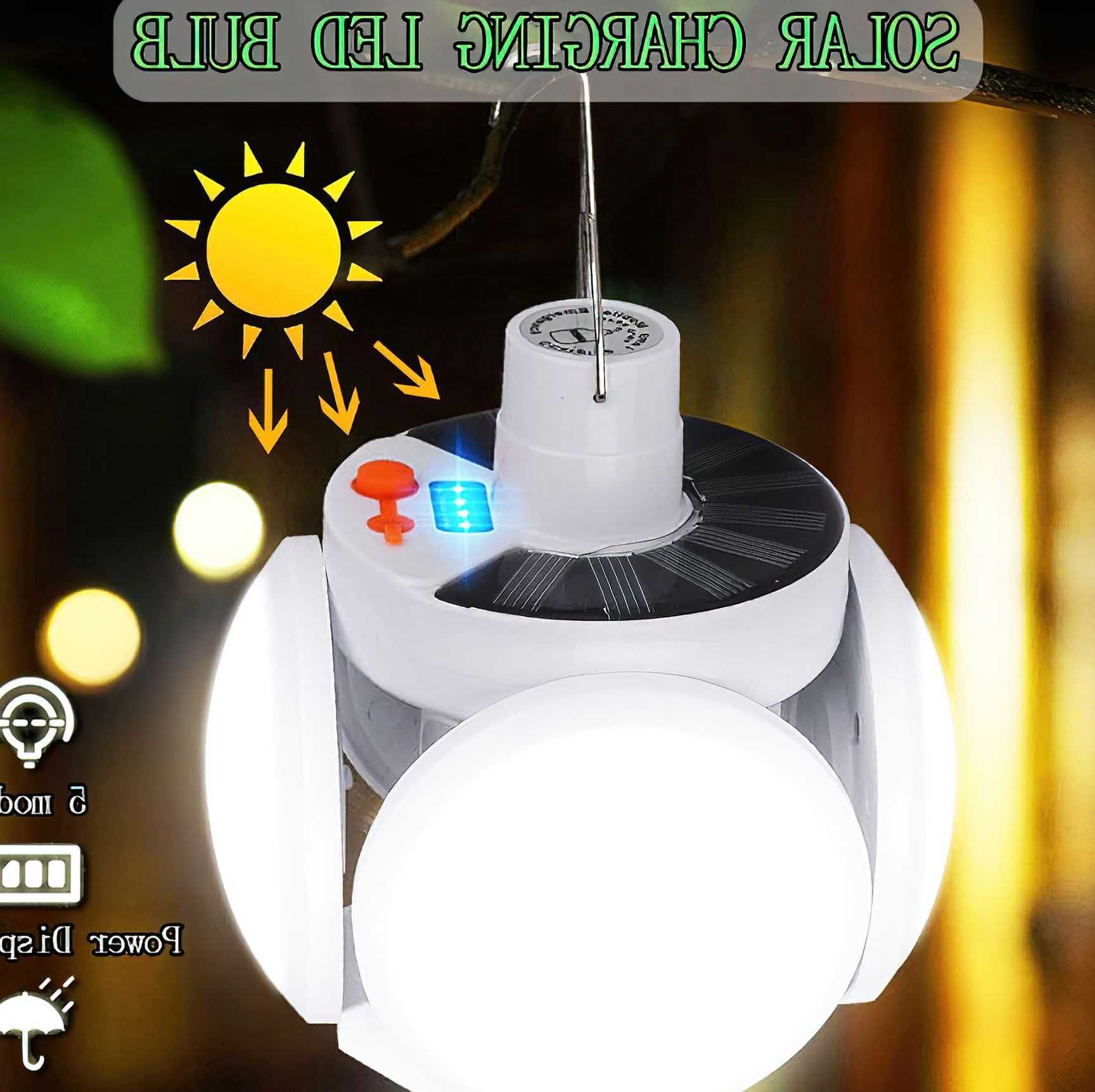 Tanio Solar Football żarówki USB Rechargeab lNight lekka lampa kem…
