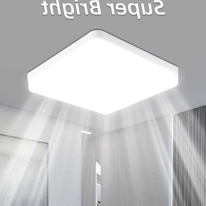 Tanio Ultra cienkie oświetlenie sufitowe LED AC185-265V kwadratowa… sklep