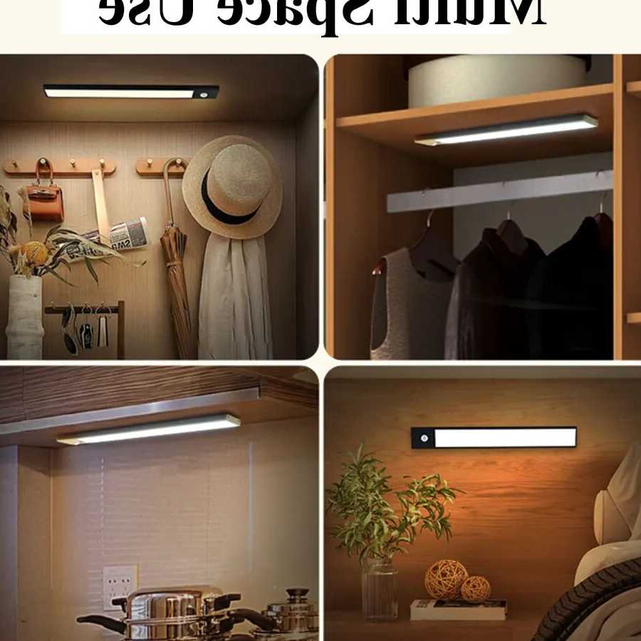 Tanio LED bezprzewodowa lampka nocna Montion & Hand Sweep Sens… sklep