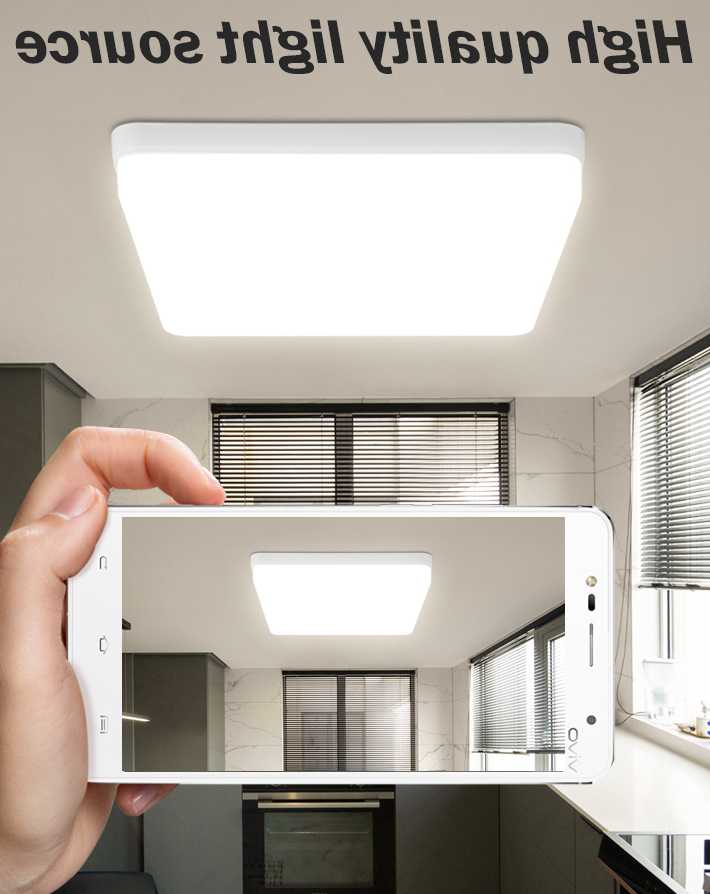 Ultra cienkie oświetlenie sufitowe LED AC185-265V kwadratowa…