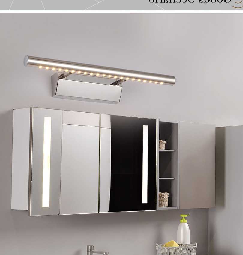 Tanio Kinkiet LED łazienkowy z ciepłym białym światłem, aluminiowe… sklep