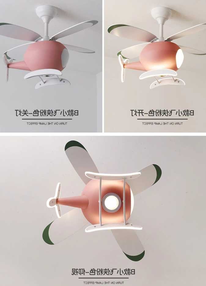 Tanie Kreatywny Design samolot kształt żyrandol z wentylatorem syp… sklep internetowy