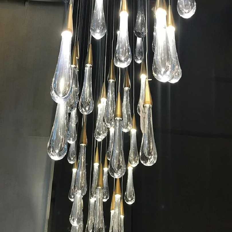 Tanio Nowy żyrandol LED lampa dekoracyjna proste oprawy oświetleni… sklep