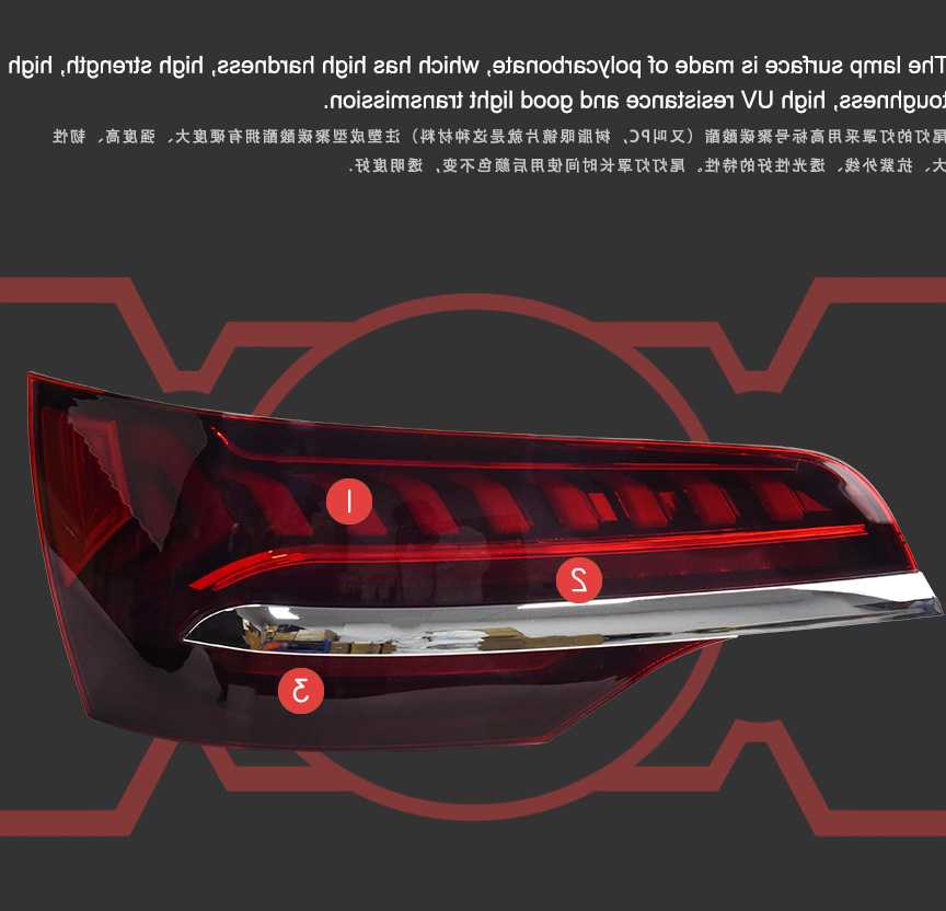 Tanie AKD Car Styling lampa tylna do Audi Q7 światła tylne 2006-20… sklep internetowy