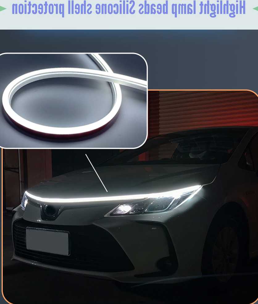 Tanio Nastrojowe oświetlenie BLALION Car LED Hood Light 12V - deko… sklep