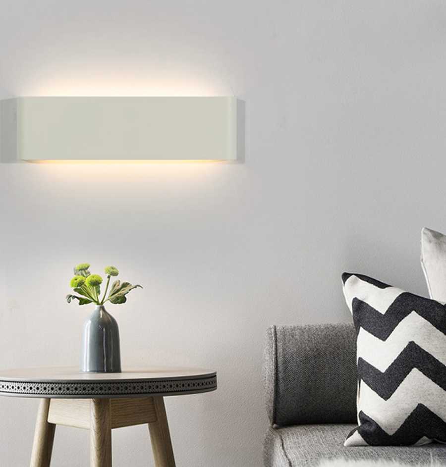 Tanio 12W LED kinkiet wewnętrzny lampka nocna do sypialni Sofa sal… sklep