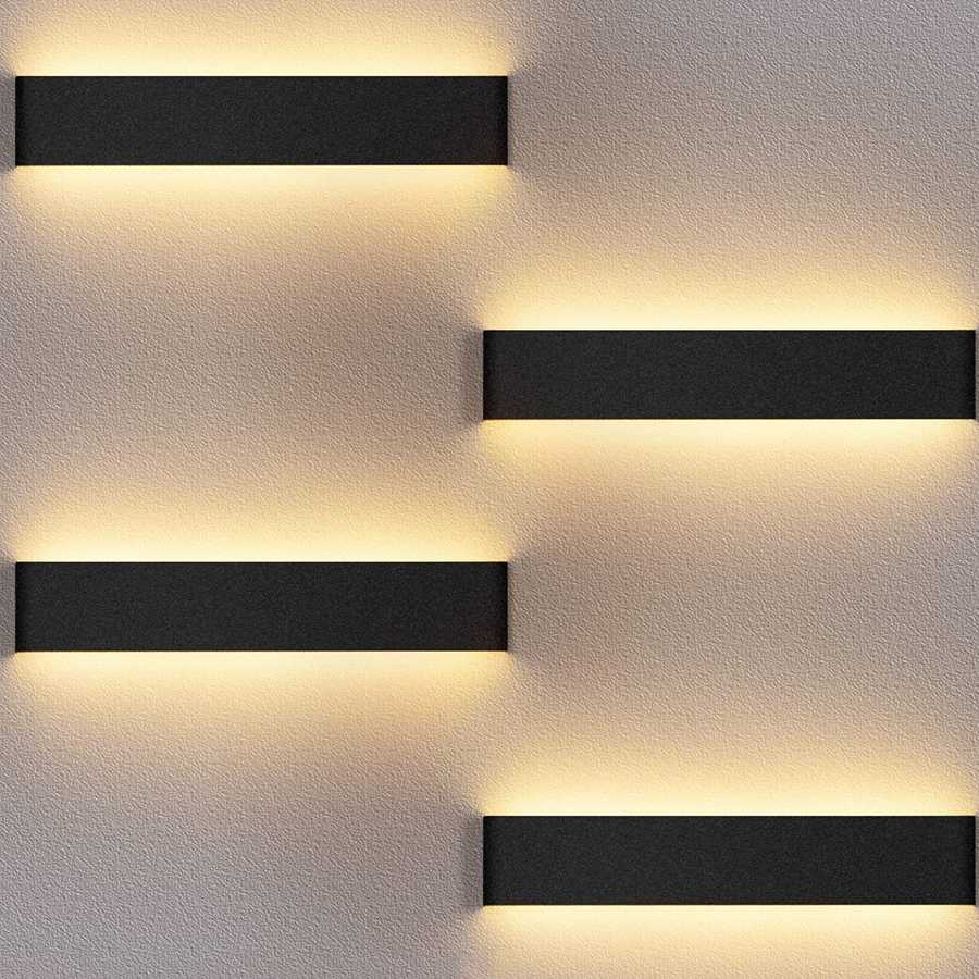 Tanio 12W LED kinkiet wewnętrzny lampka nocna do sypialni Sofa sal… sklep