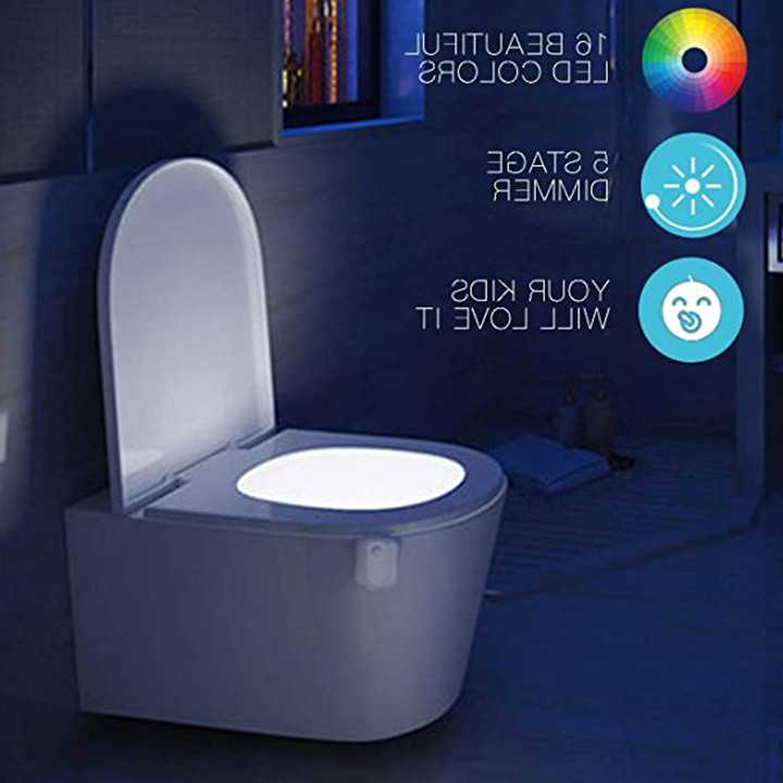 Opinie 16 kolor toaleta mała lampka nocna PIR motion oświetlenie do… sklep online