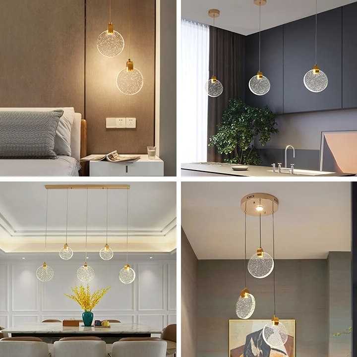 Tanio Nordic LED lampki nocne wisiorek salon jadalnia sypialnia St… sklep