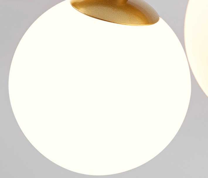 Opinie Lampy wiszące LED Nordic magiczna fasola szklana kula G9 świ… sklep online
