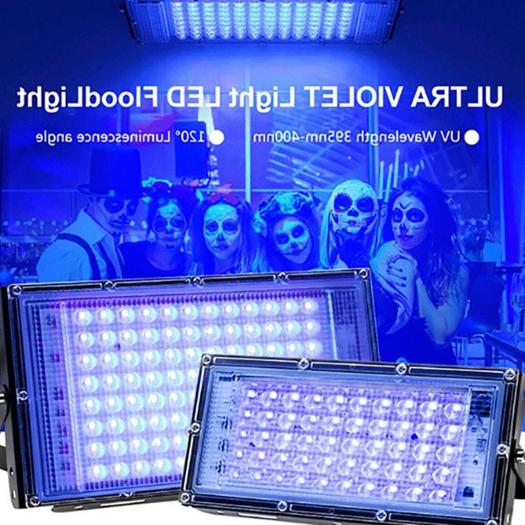 Tanio LED czarny światła 50W/100W LED UV czarne światła UV DJ etap… sklep