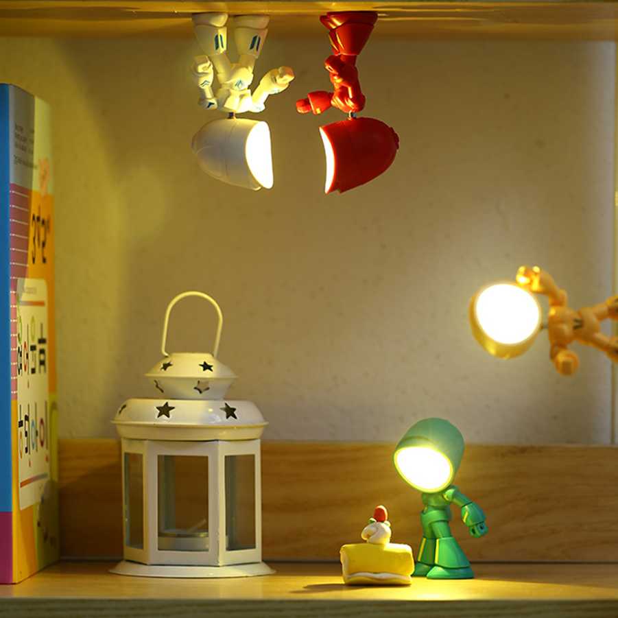 Tanio LED Cartoon lampka nocna prezent dla studentów kreatywne dzi… sklep