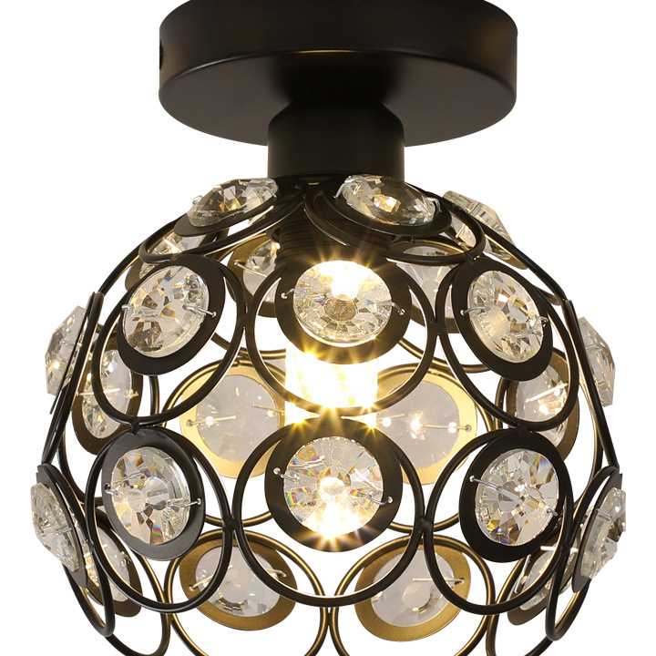 Tanio American style kreatywne lampy sufitowe osobowość kryształ a… sklep