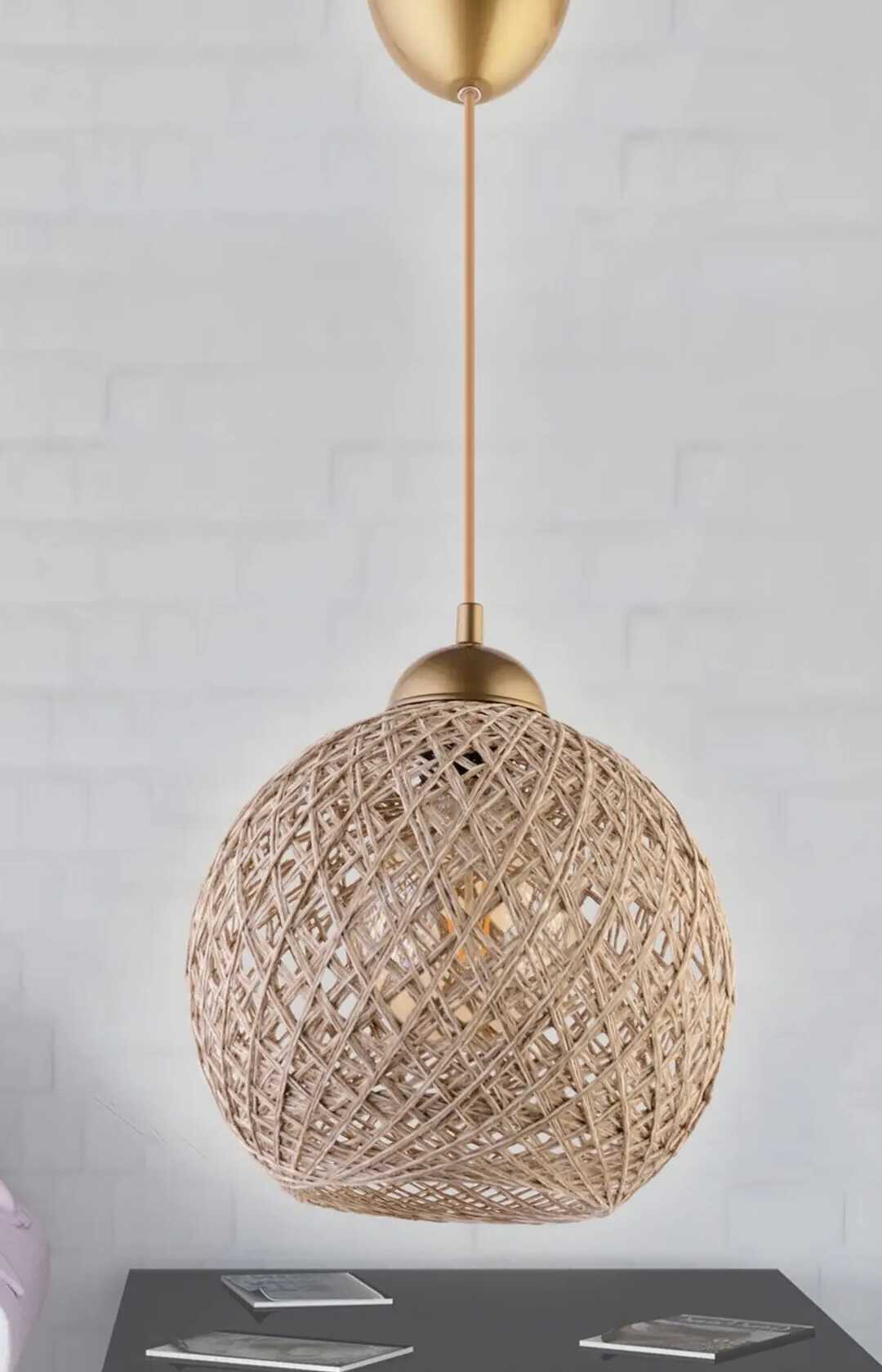 Tanio Żyrandol w kształcie kuli Balle lampa wisząca pół-podtynkowa… sklep