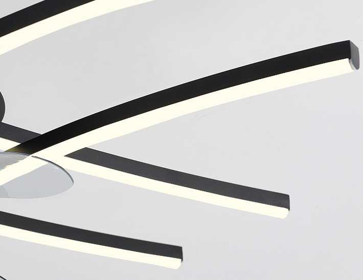 Tanie Żyrandol w stylu nordyckim wentylator sufitowy bez ostrzy sy… sklep internetowy