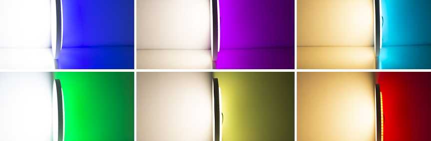 MARPOU RGB inteligentna lampa sufitowa led z alexa Google st…