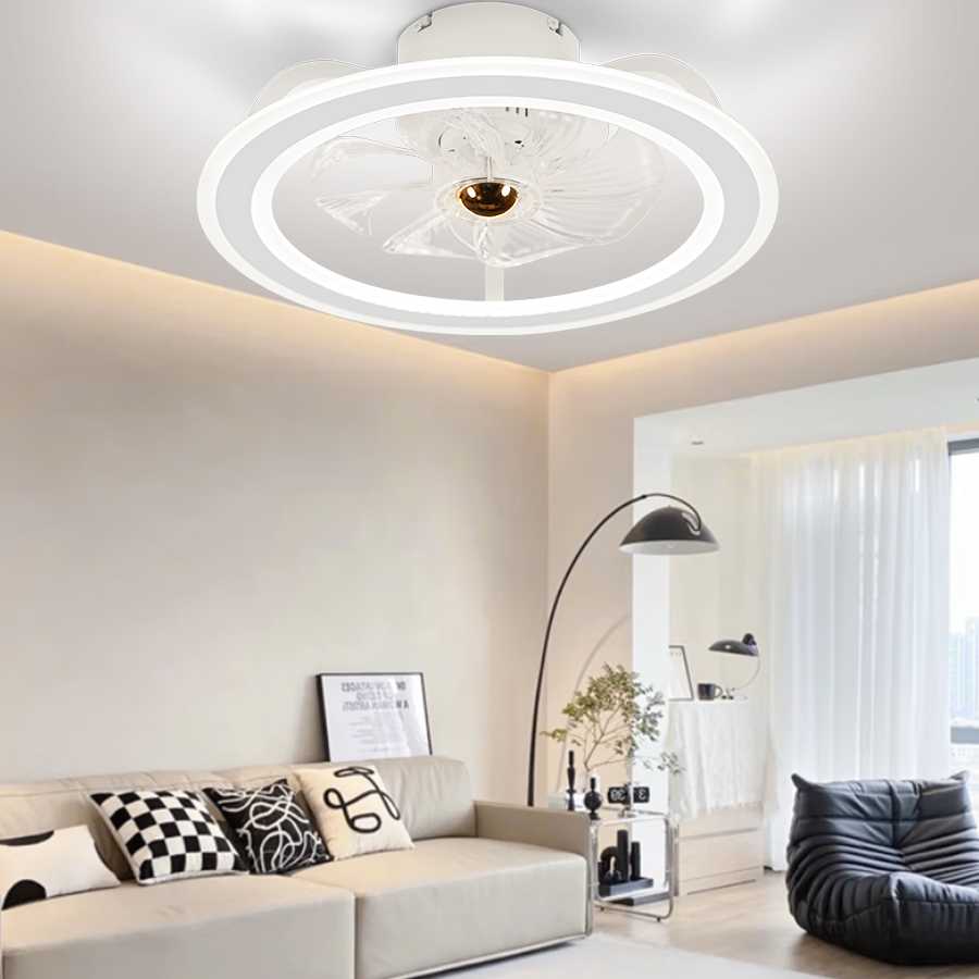 Tanio Led Sove wentylator sufitowy białe lampy sufitowe wentylator… sklep