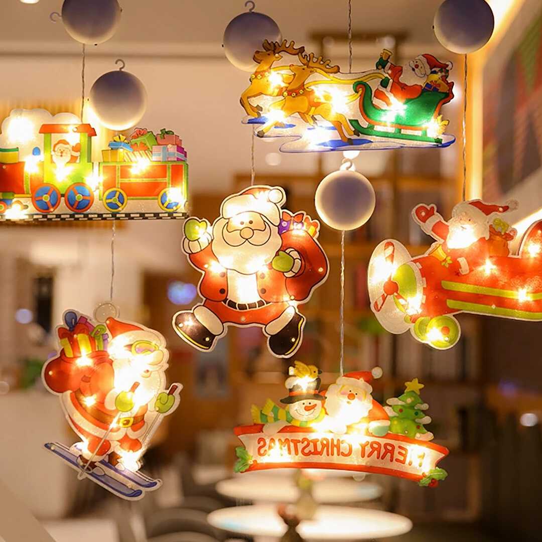 Tanio Lampa LED Boże Narodzenie - prezent od Świętego Mikołaja dla… sklep