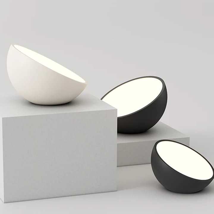 Tanio Kreatywne lampy sufitowe Led białe czarne akrylowe lampy do … sklep
